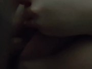 Sexy wife's pussy fucked, moaning orgasm 4/16