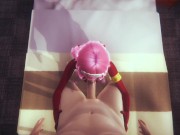 Zero Two's impressive blowjob and deepthroat(3D PORN) [Darling in the Franxx] 11/16