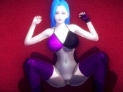3D HENTAI Jinx from League Of Legends 7/16