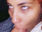 Blowjob on the public park 8/16