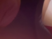 Fucking doggystyle in latex catsuit and cum on latex ass 1/16