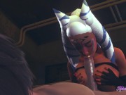 Star Wars Hentai - Ashoka Tano suck and is fucked with creampie 5/16