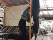 Dad in the background while friend sucks my cock! 10/16