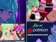 Cute lesbians Ruiko and Mikoto take turns with a strapon - A Certain Scientific Railgun 16/16