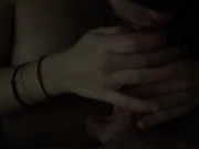 Il me bande les yeux et m'enfonce sa bite dans la gorge - couple amateur français 8/16