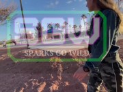 Hot couple hookup in the Lady Layer at a public park 5/16