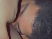 Ebony Fucks Step Brother  ASS EATING & CREAMPIE • Snapchat: @raine2raw 11/16