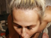 My stepbrother caught masturbating & finished in my mouth for silence. 12/16