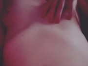 Pale skinny small nympho plays with titties  16/16