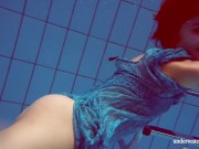 Soft-core swimming pool erotics with Marusia 14/16