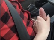 La covoitureuse me branle sur l'autoroute 12/16