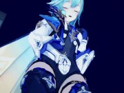 Eula fingering herself and having a squirting orgasm - Genshin Impact Hentai 2/16