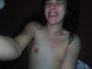 Naked Camgirl Accidentally Pressed Enter Record on Camera Videos Herself Nude Oops Hairy Girl Slut 16/16