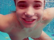 Underwater hairy erotics with Nina Mohnatka 13/16