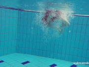 Underwater hairy erotics with Nina Mohnatka 14/16