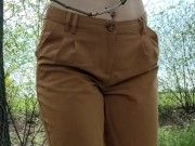 In the bushes I masturbate to squirt next to passing cars 15/16