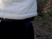 Для того, чтобы разнообразить наш секс, мы трахнулись в лесу - lesbian_illusion 11/16