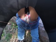 Для того, чтобы разнообразить наш секс, мы трахнулись в лесу - lesbian_illusion 15/16