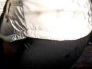 Для того, чтобы разнообразить наш секс, мы трахнулись в лесу - lesbian_illusion 16/16