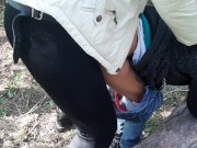 Для того, чтобы разнообразить наш секс, мы трахнулись в лесу - lesbian_illusion 5/16