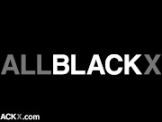Gorgeous Ebony Babe Rides Monster Dick - AllBlackX 1/16