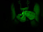 fumando crack para después echarle humo en es verga gorda y rica