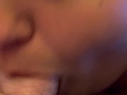 she knows how to blow on it 1/16