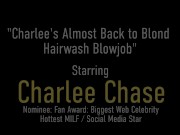 Dick Pleasing Super Wet MILF Charlee Chase Blows Her Hubby During Shower! 1/16