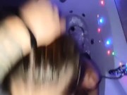 Развратный секс с красоткой в ванной  16/16