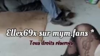 Une bonne vidange de chienne, je suce mon mecano et me couvre le ...