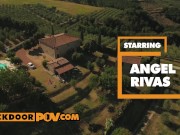 POV Horny with a hot body Angel Rivas rides like a pro 1/16