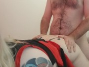 Goth cheerleader gets railed 11/16