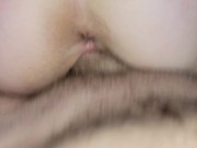 Dirty talking petite blonde cums all over BWC doggy style making pussy talk 12/16