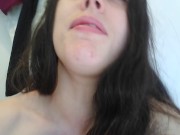 PinkMoonLust VERY TALENTED Hairy Fetish Camgirl Drinks Coffee PEES & FARTS loud on Toilet OmgYay! 2/16