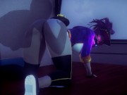 [LEAGUE OF LEGENDS] Sexy KDA Akali sucks you dry (3D PORN 60 FPS) 1/16