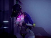 [LEAGUE OF LEGENDS] Sexy KDA Akali sucks you dry (3D PORN 60 FPS) 5/16