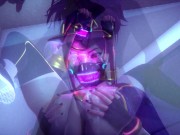 [LEAGUE OF LEGENDS] Sexy KDA Akali sucks you dry (3D PORN 60 FPS) 8/16