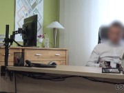 LOAN4K Curvy chick got off while asking for a loan for her business 2/16