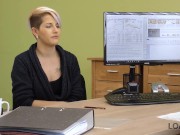 LOAN4K Curvy chick got off while asking for a loan for her business 4/16