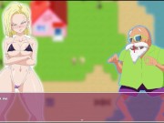 Android Quest For The Balls - Dragon Ball Part 6 - Master And Android 18 3/16