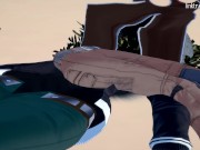 Ghislaine from Mushoku Tensei gets wet and sloopy in a pretty damn lewd desert threesome 3/16