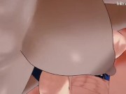 Ghislaine from Mushoku Tensei gets wet and sloopy in a pretty damn lewd desert threesome 9/16