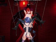 3D HENTAI BDSM Succubus licks devilish pussy in the basement 2/16
