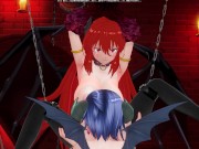 3D HENTAI BDSM Succubus licks devilish pussy in the basement 6/16