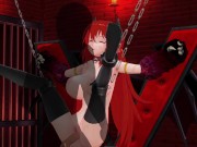 3D HENTAI BDSM Succubus seduced the owner in the basement 12/16