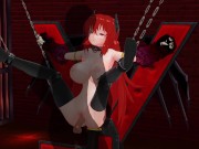 3D HENTAI BDSM Succubus seduced the owner in the basement 14/16