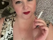 Smoking while watching you jerk off 😈 11/16