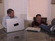 Mean Boss Victoria makes her employee worship her ass & feet! 5/16