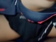 18yo Sexy woman on top orgasam 12/16