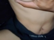 18yo Sexy woman on top orgasam 14/16